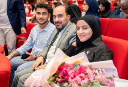 حفل تكريم لائحة شرف الجامعة 2024-2025 مقري العين وأبوظبي