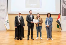 حفل تكريم لائحة شرف الجامعة 2024-2025 مقري العين وأبوظبي