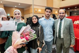 حفل تكريم لائحة شرف الجامعة 2024-2025 مقري العين وأبوظبي