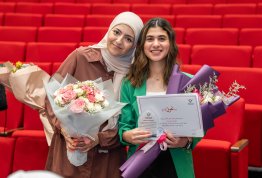 حفل تكريم لائحة شرف الجامعة 2024-2025 مقري العين وأبوظبي