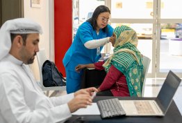 Influenza vaccination campaign